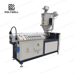 Quality PA Plastic Strip Single Screw Extruder Nylon 66 Thermal Break Profile Extrusion Production Line wholesale