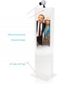 Quality Cheap 42&quot; touch screen photobooth party wedding portable photo booth wholesale