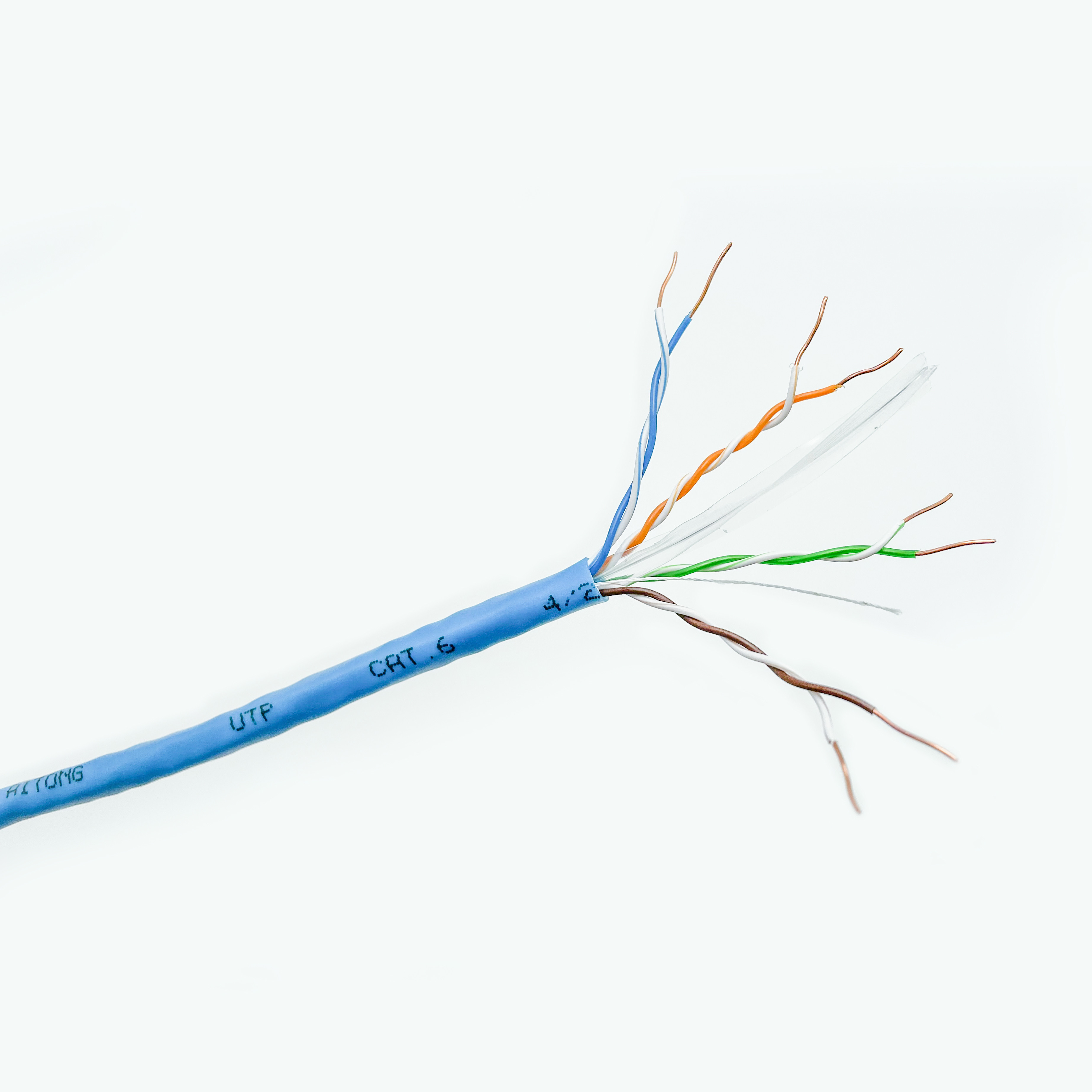 Cat6 Utp Ethernet Patch Cable 3m Length Customized Rj45 SC UPC