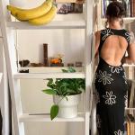Sleeveless Open Back Summer Maxi Dress