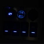 IP65 Universal Rocker Switch Panel
