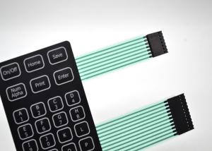 Quality LED Custom Membrane Keyboard , Smart Metal Dome Tactile Membrane Switch wholesale