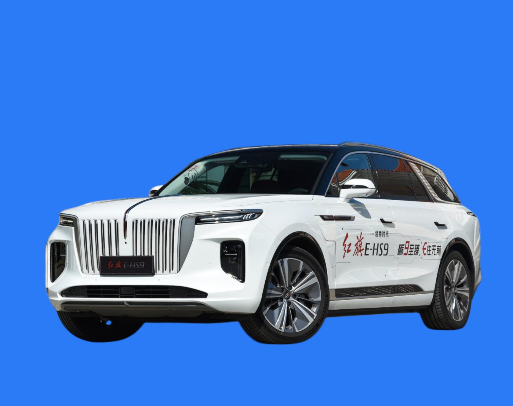 Electric car The new Hongqi E-HS9 4*4 electric vehicle has large space, high maximum speed derate Hong qi EHS9 Used Car