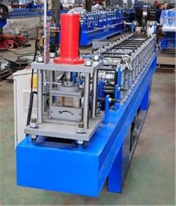 Quality 3 Kw Shutter Door Roll Forming Machine 0.3-0.7mm Thickness 5.8m×1.05m×1.3m wholesale