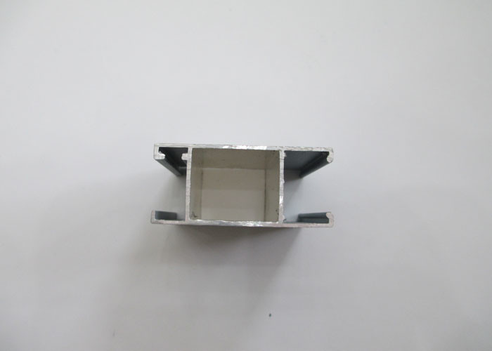 Black Sand Blasting Aluminum Door Profiles Durable For Balcony / Living Room