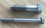 DIN 931 Stainless Steel 316 Pan Head Screw Half Thread Screw Zinc Plate Surface