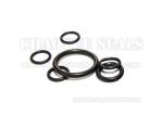 FFKM Round Rubber Rings 300 Celsius Degrees Chemical Solvent Resistant
