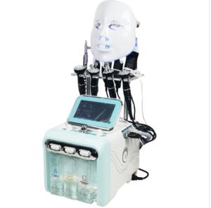 Quality 9 In 1 Hidro Dermabrasion Facial Beauty Machine Water Peeling Device Blue Color wholesale