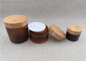 Quality Amber Plastic Cosmetic Jars Environmentally Friendly Customized Size wholesale