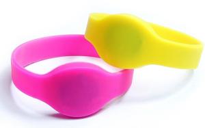 Quality Smart NFC RFID Wristbands Waterproof Silicone RFID Bracelet For Water Parks wholesale