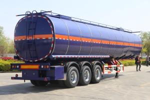 Quality 3 Axles Aluminum Steel Petroleum/Diesel/Fuel/Crude Oil/Milk/Water/Gasoline Tanker Trailer wholesale