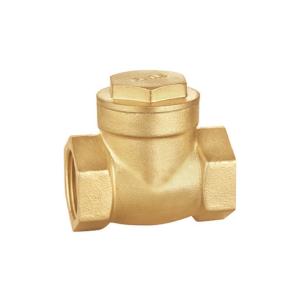 Quality Customized 1/2 Inch Brass Check Valve Nickel Plated Pressure Max25bar wholesale