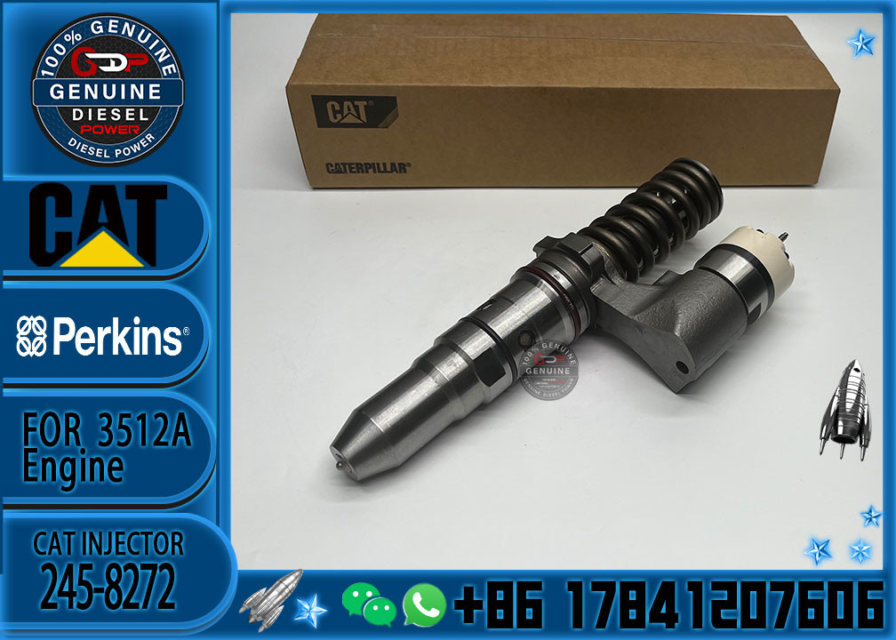 Common rail injector fuel injecto 245-8272 8E-8836 246-1854 392-0203 for 3512B Excavator 3512C 3516B 3516C