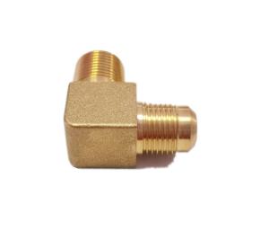 Quality 90 Degree Brass Elbow 1/4&quot; NPT Male * 3/8'' Flare Pipe Fittings wholesale