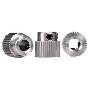 Quality Feed Wheel 36 Teeth MK7 MK8 3D Print Head Extruder Stainless Steel wholesale