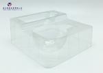Clear Plastic Box Packaging For Cosmetic Product Eco Friendly 16.5X16.5X6.5cm