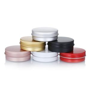 Quality 120g 25g Metal Cosmetic Jar Antirust Aluminium Tin Containers wholesale
