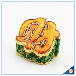 Quality Chinese Style Hollowed-out Jewelry Box Rhinestone Decorative Trinket Box SCJ572 wholesale