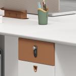 Wooden 2 4 6 Seat Cubicles Desk Workstation Office Furniture Modular Office Desk