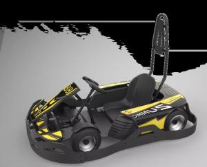 Quality Kids Pedal Karting Electrical Go Kart , 750w Adult Mini Go Kart wholesale
