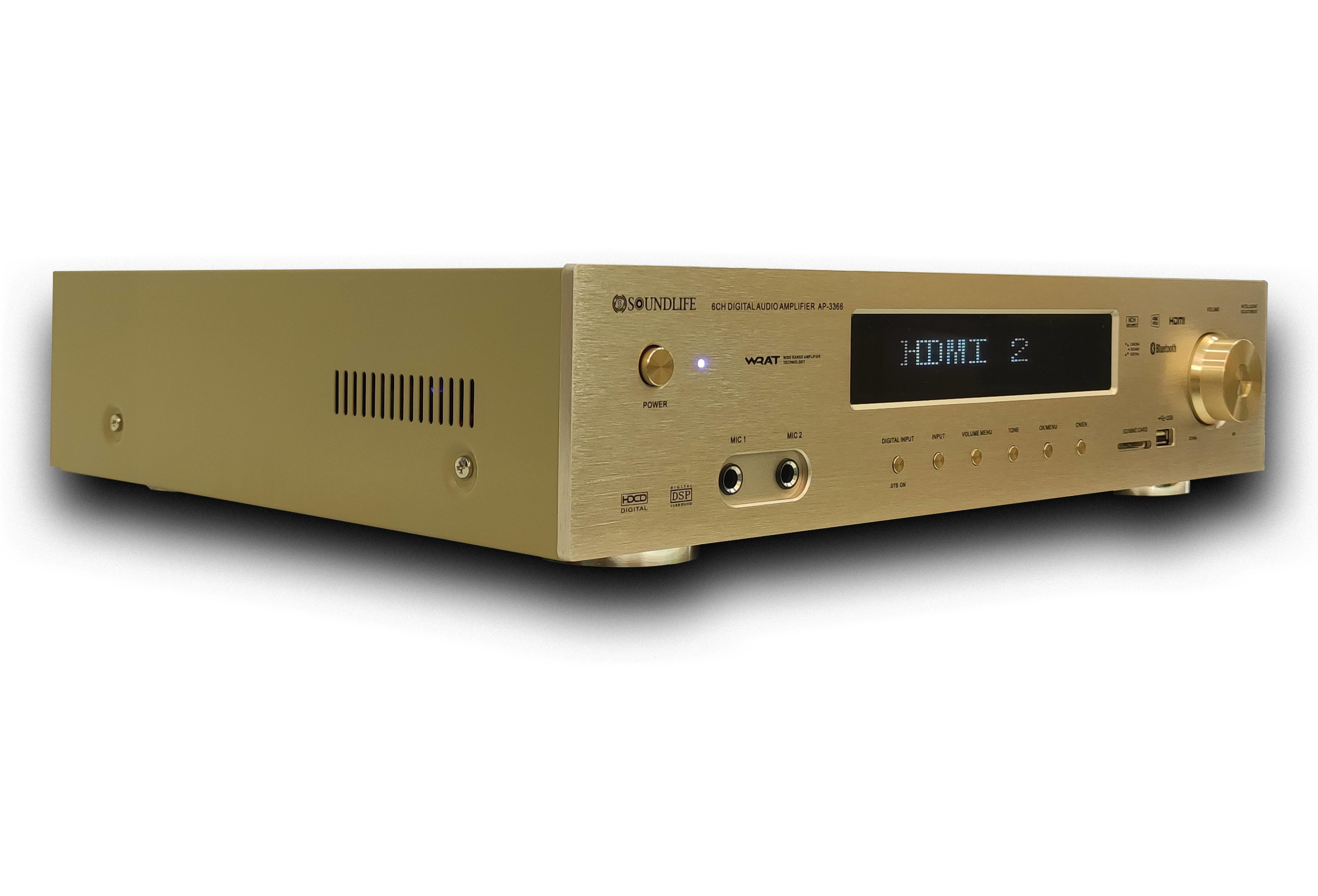 450W Bluetooth Audio Amplifier Remote Control For Home Theatre