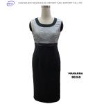 womens fashion dress suits coffee/grey MANANNA