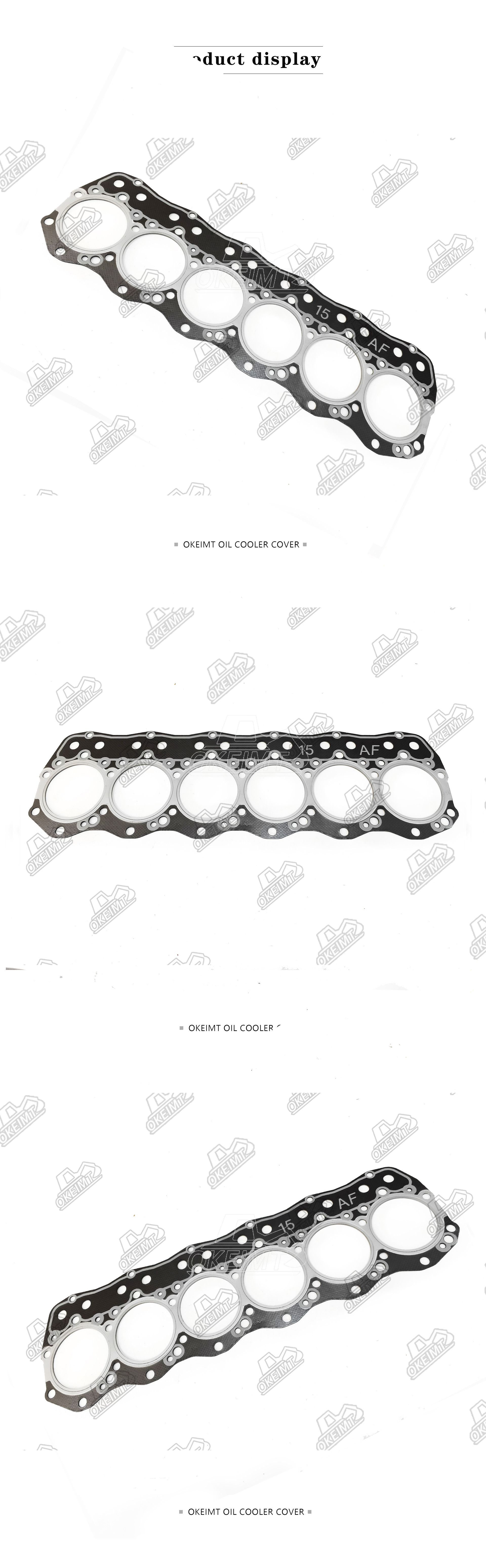 7000 FK516 MK516 Engine Cylinder Head Gasket ME031859 ME030913 ME041113 For Fuso Mitsubishi 6D15 6D15T Truck Bus