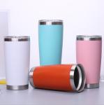 20oz Stainless Steel Thermal Travel Mug With Lid Double Walled Vacuum Insulated