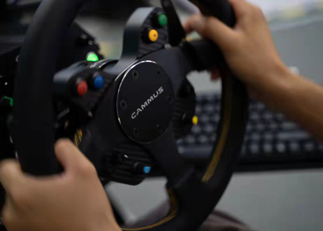 Ergonomic 15Nm Servo Motor Sim Racing Simulator Cockpit