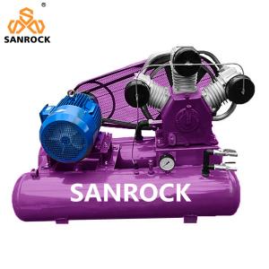 Quality Piston Air Compressors Machine Belt Driven Air Compressor With Tank Industrial Commercial Air Compressors wholesale