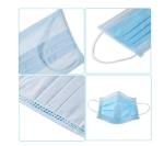 Non Woven Disposable Mouth Mask , Disposable Non Woven Face Mask Anti Bacterial