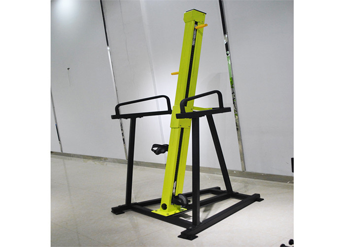 Vertical Full Gym Commercial Spin Bikes Equipment Climber 75 Degree Steel Frame Structure For Home