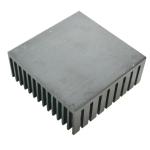Electronic Aluminium Heatsink Profiles Black Anodized Welding