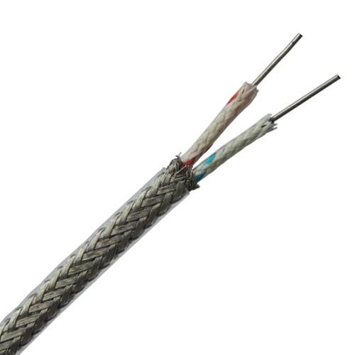 SWG 25 Fiberglass Steel Braided High Temperature Thermocouple Extension Wire K