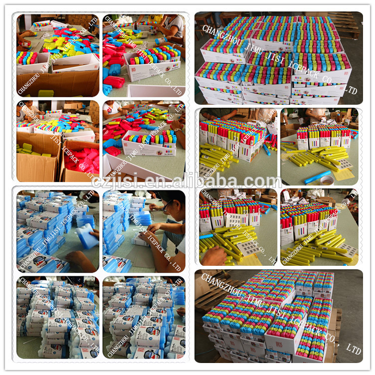 High Efficiency 500ml Hard HDPE Plastic PCM Ice Pack With Perfect Sealing