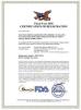 NINGBO PROTEC CARE CO.,LTD Certifications