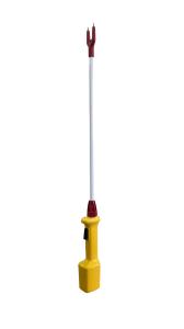 Quality Animal 71cm Yellow Electric Cattle Prod 5200Mah Plastic Bendable wholesale