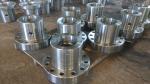 3000mm Custom Flange Pipe Copper , Forged Steel Plate Flange