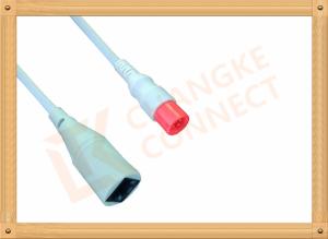 Quality MEK 6 Pin IBP Adapter Invasive Blood Pressure Cable Medex Abbott wholesale