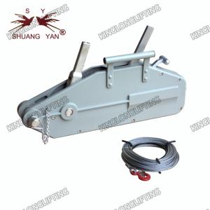 Quality 20 Meters Wire Rope Winch Wide Beam Flange Adjustment Range Self Locking wholesale