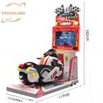 Dreamland 26LCD screen 3d simulation motorcycle racing arcade games coin
