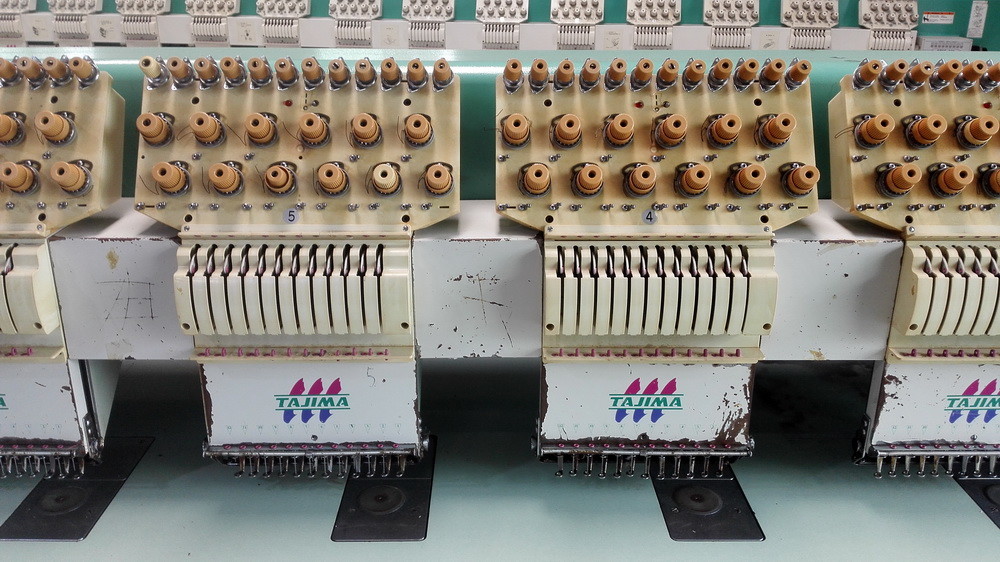 Used Tajima Embroidery Machine TMFD-G1220