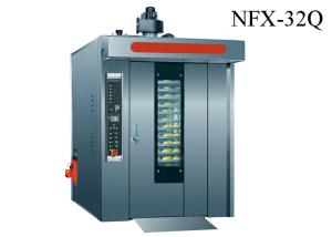 Quality Diesel / Gas / Electric Rotary Baking Oven 12 - 64 Trays Trolley Commercial Kitchen Oven wholesale