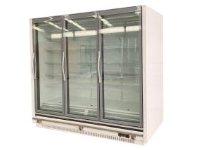 Quality 3 Door Upright Display Freezers With Remote Condensing Unit wholesale
