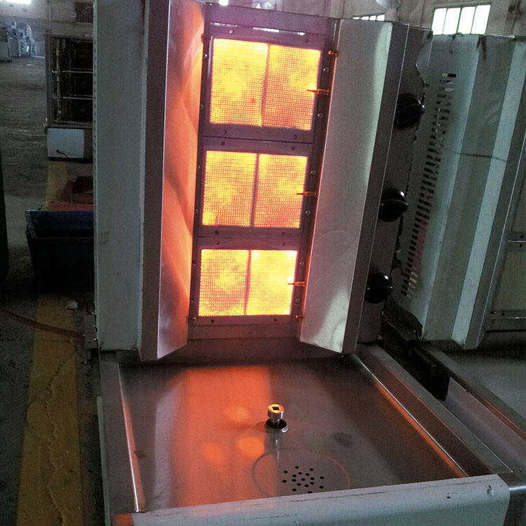 full automatic shawarma machine doner kebab machine Grill Machine 2/3/4/5/6 Burners Gas Grill