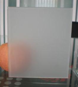 Customized Acid Etched Glass Windows Safety Frosted Glass Ultra Clear Anti Fog