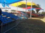 Mobile Steel Academy Stadium Seats , Large Movable Rockies Stadium Seating