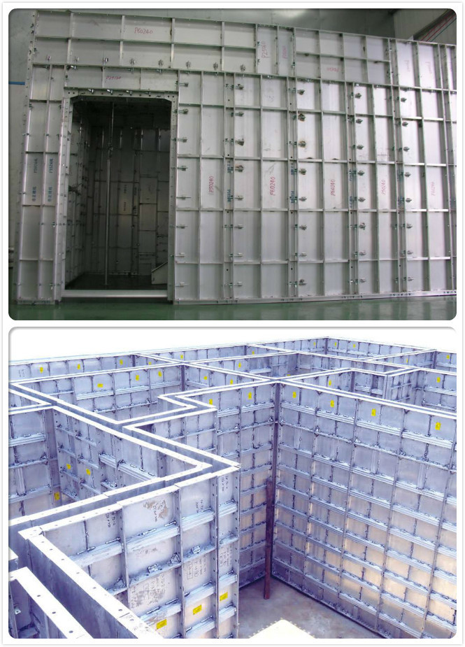 6061 / 6063 T3 - T8 Aluminium Template , Aluminium Industrial Profile Screen Frame
