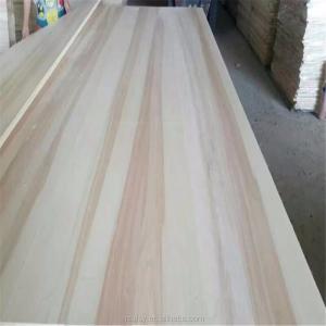 Quality Natural or Bleached Chinese Poplar Finger Joint Board for Furniture Revitalization wholesale