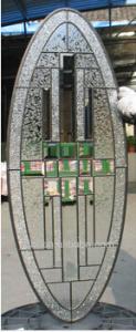 Quality Oval decorative glass wholesale